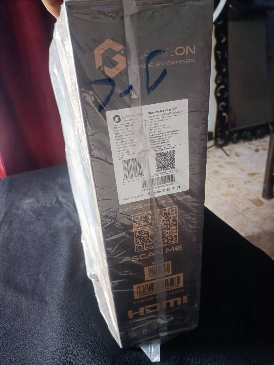 اشتريتها قبل شهر وصار عندي ضرف وما مستخدمها ابد ولا فاتحها من الكارتون بعدها جديده بحليب امها
اشتريتها قبل شهر وصار عندي ضرف وما مستخدمها ابد ولا فاتحها من الكارتون بعدها جديده بحليب امها
مشتريها من بلاتينيوم ستور بلقاهره  لضمان والتئكد

شاشه Gameon
حجم 27
موديل Goes27fhd
الدقه 144HZ
1920×1080 Full HD
الاستجابه 0.5ms mprt
الوان 16,7 مليون لون

اخذتها ب 210
شجيب أبيعها مستعجل
مكاني بغداد البنوك
***********
