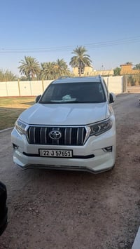 برادو ٢٠١٩ فول في اكس كفاله عامه من الصبغ والضربه شماليه رقم أربيل بسم...