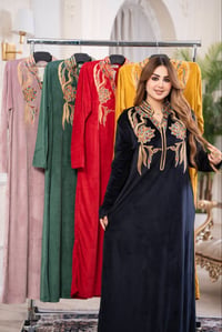 دشداشة نسائي • مخمل سوفت • مقاسات L-3XL