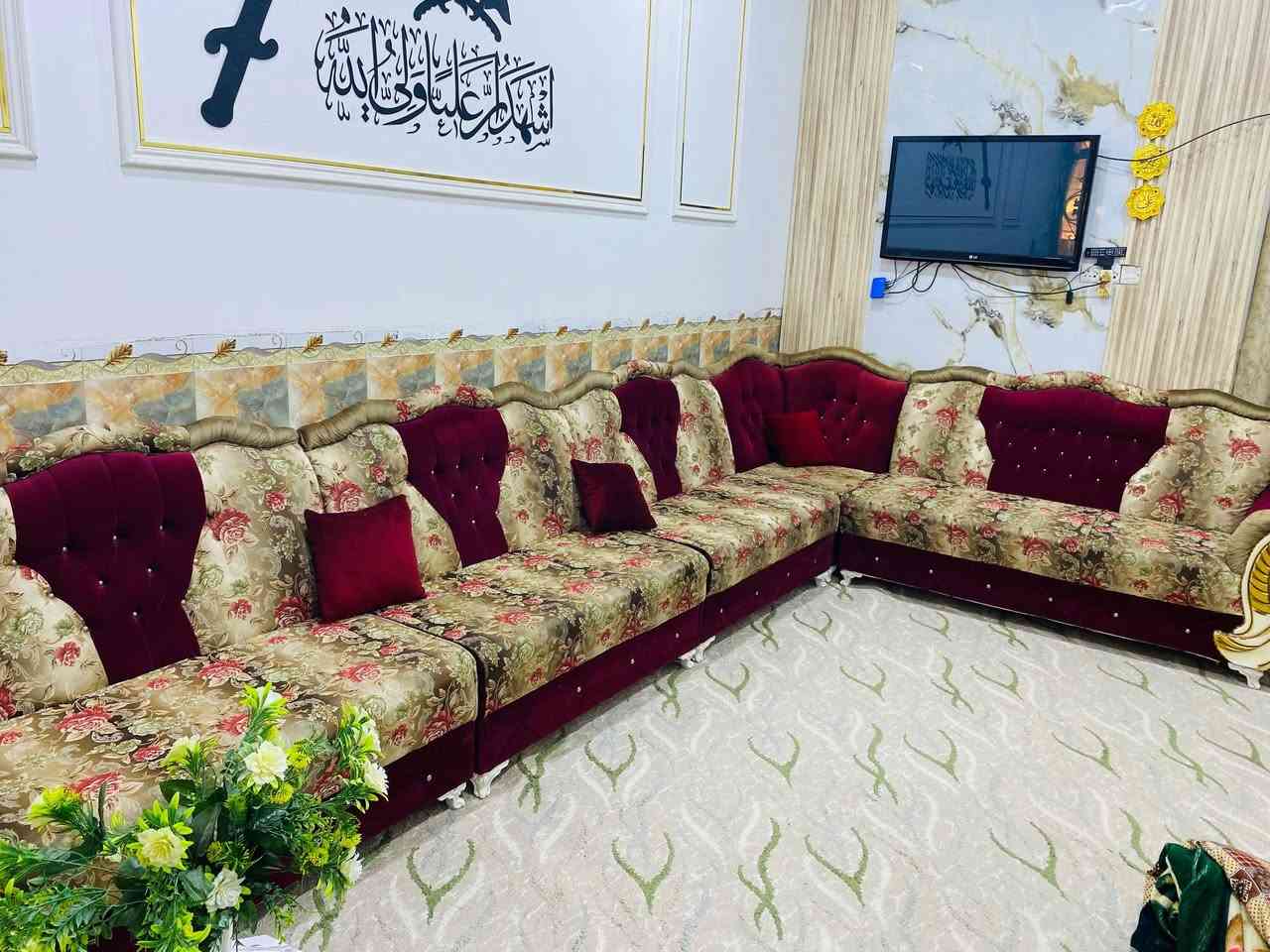 قنفات تفصال 7متر 5 قطع حرف ايل ب350 وبيه مجال للشراي بالزبير متوفر توصيل *********** #البصرة
