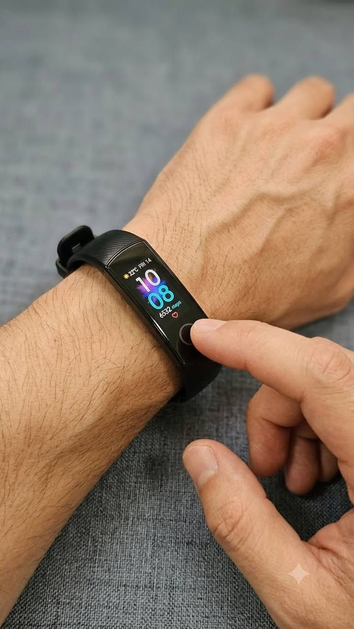 للبيع: Honor Band 5 ⌚
​الحالة: نظيفة جداً وبكامل ملحقاتها.
​المميزات: شاشة ملونة، قياس نبض وأكسجين، ضد الماء، وبطارية تطوّل.
​التوصيل: متوفر لكل المحافظات 🚚
​السعر: 25 ألف دينار.
​للتواصل: ***********
