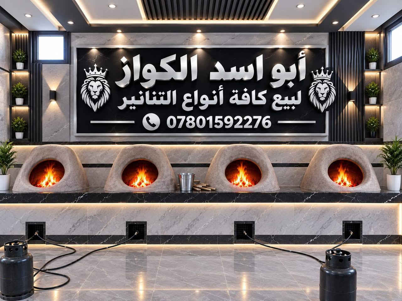 معمل حسين مالك شبع بيع تنانير المخابز جمله ومفرق *************************

نص مكتوب في الصور:
- معمل حسين مالك شبع