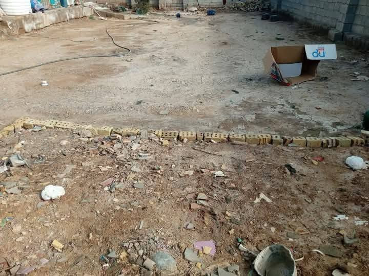بيت للبيع مساحه 660 متر/ البنا 3غرف + مطبخ ستيج وصاله  واستقبال للاستفسار  ‏‪***********‬‏
