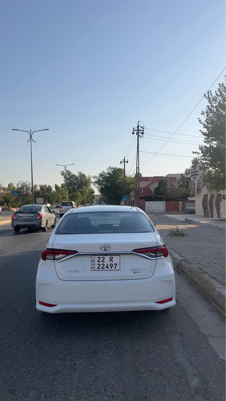 کورلا هایبرد 2025 
شکل خلیجی فول مواصفات فتحە سقف بصمتین رادار
مرقم جاهز اربیل تحویل ثانی یوم
ماشیە فقط ١٣ الف کیلومتر
بدون صبغ بدون تعدیل بدون رصعات و شخط
سعر قفل ١٧٦
مکان سیارە کرکوك
***********

کرۆلا مۆدێل 2025 شکل خەلیجی فول مواسەفات
بێ بۆیاخ بێ تەعدیل بێ شوخت
١٣ هزار رۆشتوە 
سعری کۆتای ١٧٦
*********** كركوك, العراق
