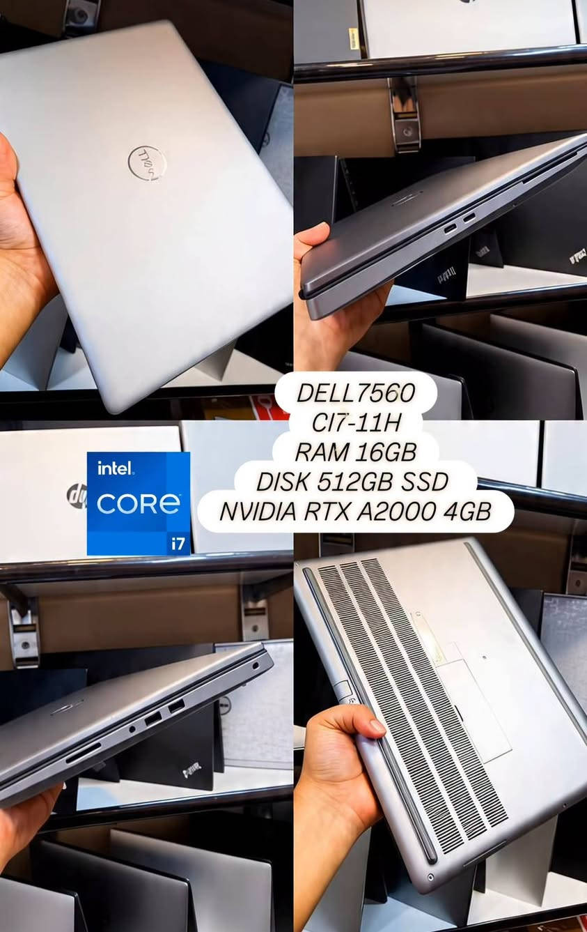 ديل 7670 • i9 جيل١٢ • RTX A2000