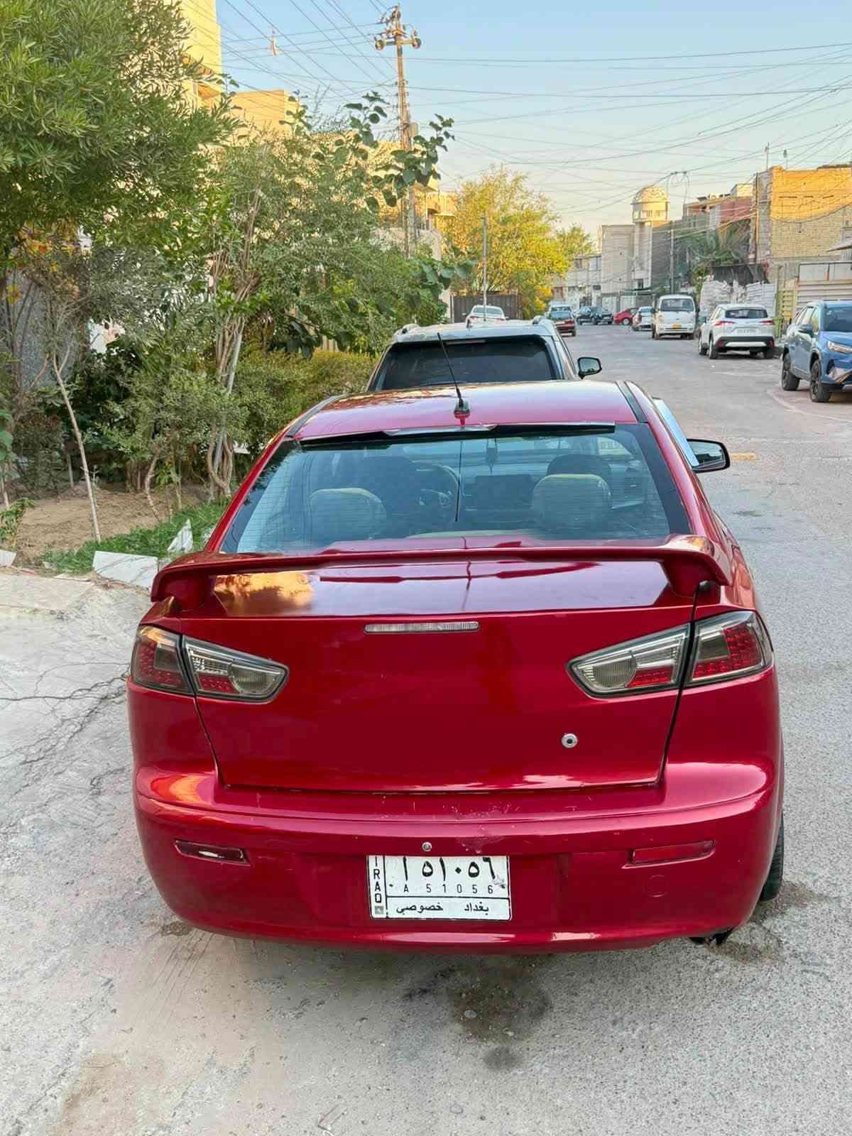 سلام عليكم
للبيع لانسر قرش موديل ٢٠٠٩ فول مواصفات للخير 

محرك ٢٠٠٠ بلادي كير اوتماتيك تبريد شغال ثلج

السياره فتحه بصمات شفتات تحكمات كراسي كهرباء

وراد امريكي حادثها جامغ خلفي فقط صبغ عام جماليه

تهم تاير صدرين محرك وكير كله جديد كهرباء كله شغال 

السياره رقم بغداد شرط التحويل السعر79 ورقه وبي مجال

العنوان بغداد حي الجهاد ***********
