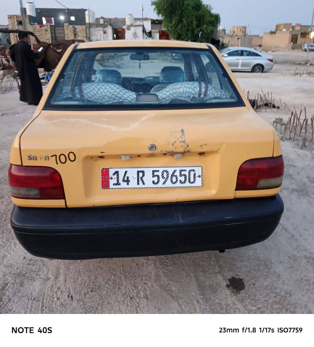 يالله يارحيم مراوس اوتماتيك بيجو سمند محوره بيع  سياره سايبه موديل ٢٠١٥  تحويل مصفره هيه وغرامه مكينه وكير وحداديه تخم تاير كهربايات جاهزه بدي حلو تكيس للشارع كبل السعر ٢٥ وبيه مجال قليل ناصريه سوق الشيوخ للتصال *********** مكلف بل النشرلو مراوس بيجو ٤٠٥ محوره اوتماتيك

نص مكتوب في الصور:
- NOTE 40S 23mm f/1.8 1/20s ISO6738
- NOTE 40S 23mm f/1.8 1/20s ISO7068
- NOTE 40S 23mm f/1.8 1/17s ISO7759
- NOTE 40S 23mm f/1.8 1/25s ISO6548
- NOTE 40S 23mm f/1.8 1/13s ISO18826