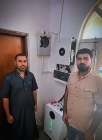 طوز طريق كركوك • ألواح جينكو ٧٢٠ • بطارية رويال ١٢ كيلو