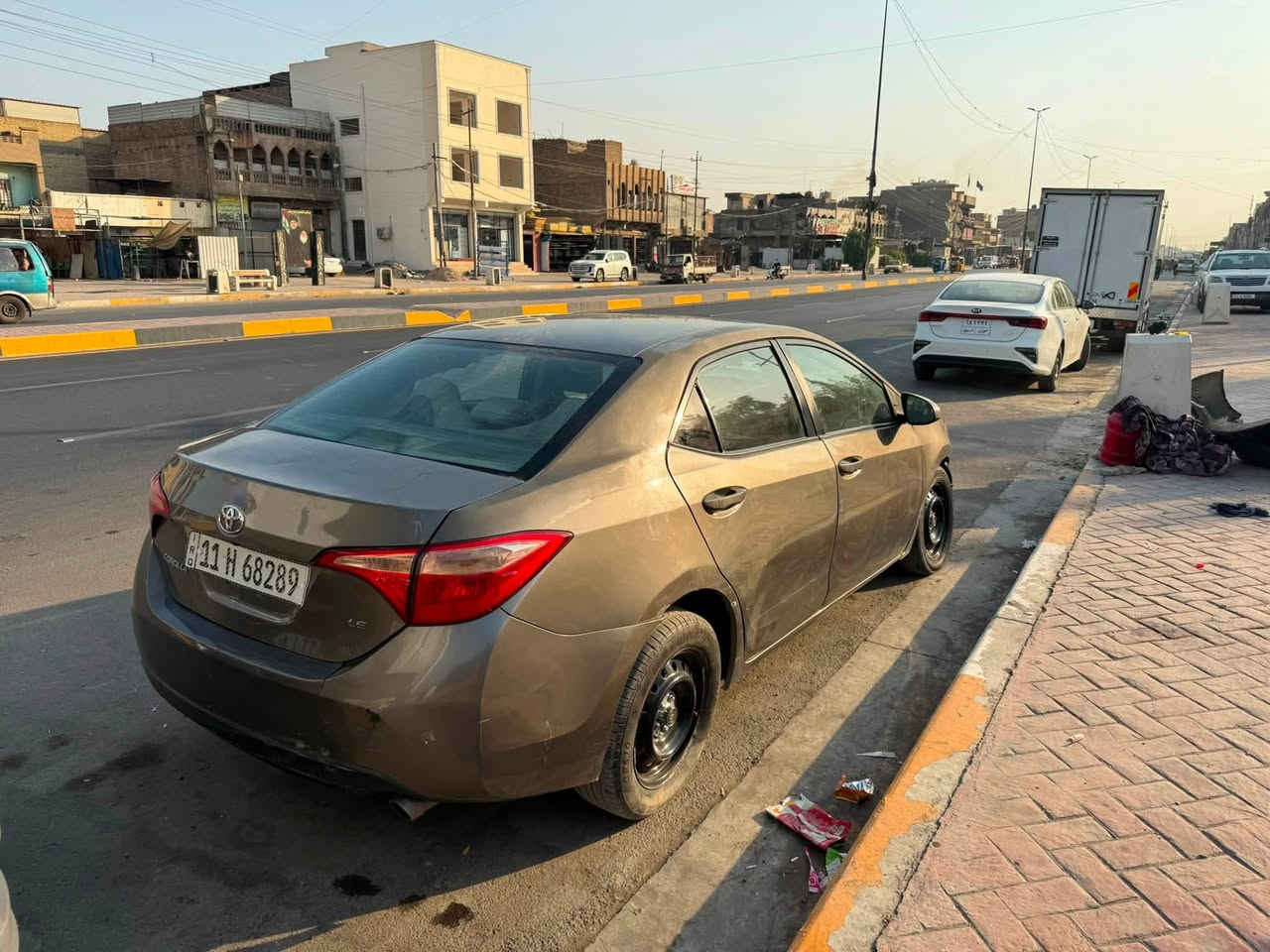 للبيع كورلا وارد مريكي موديل 19رقم بغداد هزه سنويه جديده ابيع عل حادثه مكينه وكير مابيهن شي 1800مكينه موصفات عاديه ايرباك طاك حادث مريكه جاملغ وباب بدون دواخل شراي يتصل مكاني بغداد اعتذر عل مراوس 
 ‭ ‭***********‬

نص مكتوب في الصور:
- BidFax.info