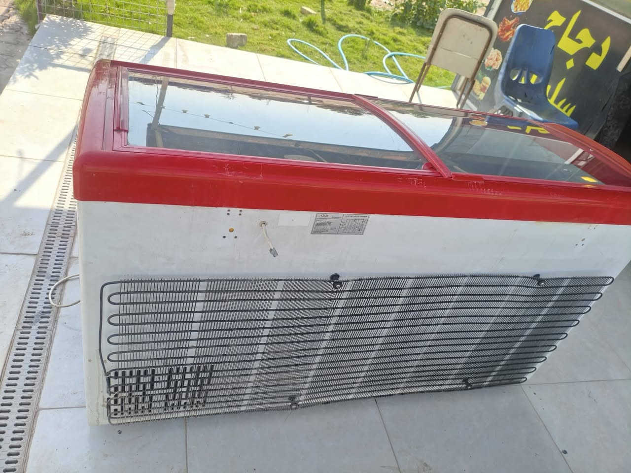مجمده جام الطول145 العرض60 السعر265 شرط الفحص *********** خانقين
