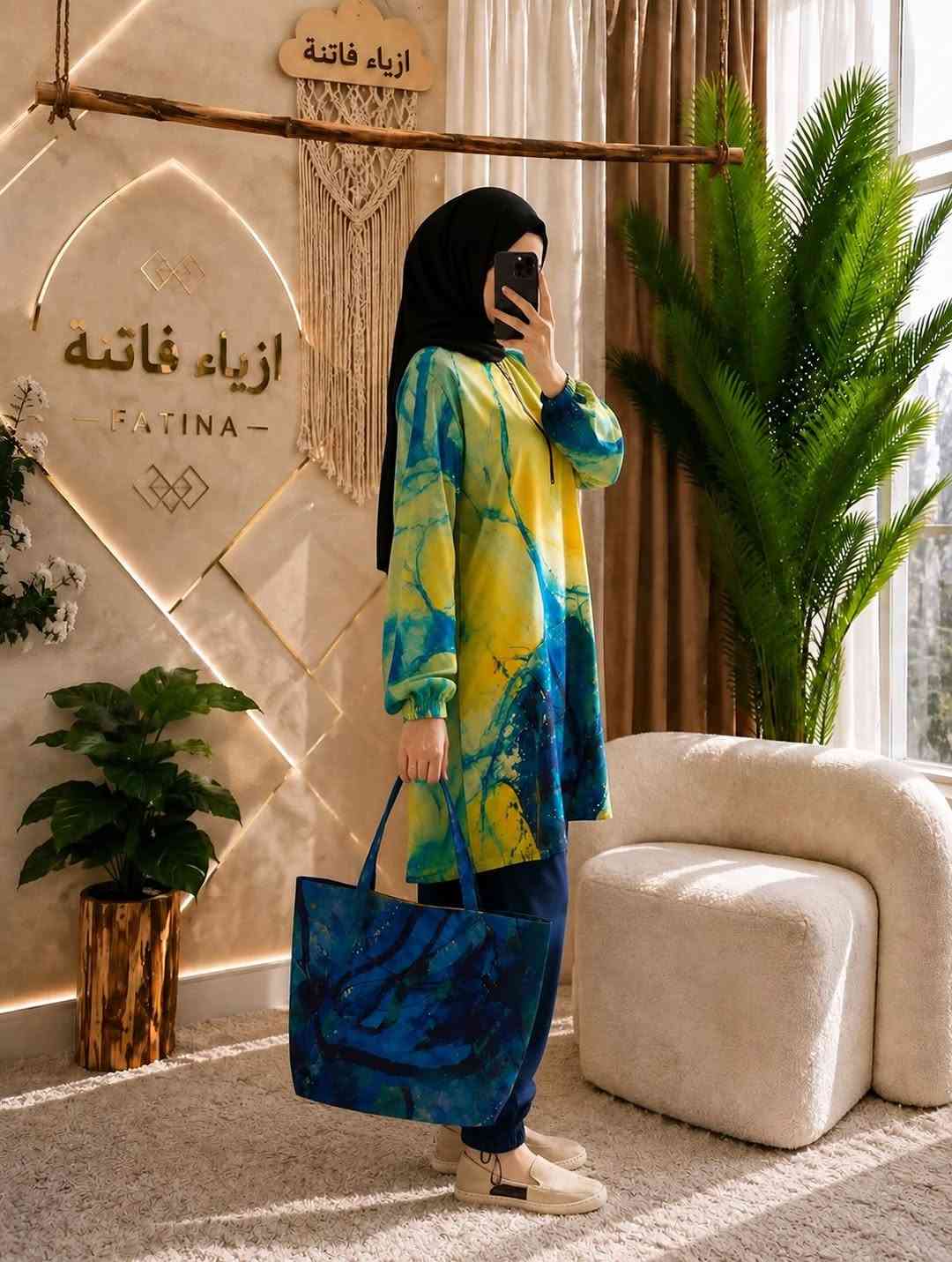 ازياء فاتنة
مايو بوركيني طويل للمحجبات 
موديلات فاتنة… ماتتفوت 
حصراً من ماركة فاتنة 
• التوب طول 100 سم 
• البنطرون طول 100 سم 
• الردن لاستيك للمعصم وللارجل
• الضهر اسود سادة 

• ⁠ ✨
قطعة تبقى وياج سنين وما تبطل موديلها 👌

متوفر حالياً بكمية محدودة
راسلينا خاص واحجزي بسرعة قبل النفاذ 💌

#ازياء_فاتنة⁩⁩
قالب راهي 
___________________________ 
🖊️ االــخـــــــاامــة :- 
جينز صيفي  فاتح وغامق مشخط :- مـטּ الجينز الممتاز المستورد قماش انسيابي وليس جاف ملمس ناعم مايحتاج كوي بس شي بسيط 
❥❥ ─── ❥❥❥❥ ─── ❥❥

القياسات 1/2/3/4/5/6 
يعادل قياس من 40 لل 62 
يعني يلبس وزن مـטּ 60 للـ 130 كيلو 
___________________________ 
ســــعـــر  البوركيني بـــ 55 الفــــﮯ 
___________________________ 
للحجز والاستفسار المراسلة ؏ــلى الواتساب :- ***********
***********
