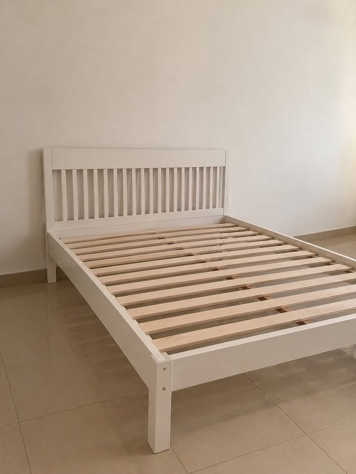🏠أثاث IKEA مستعمل للبيع — سرير + ميز تواليت مع مراي
السرير نفرين الطول200cmXالعرض 170cm

ميز تواليت الطول77cmXالعمق50cm مع مراية دائرية
 
السعر: 680ألف وبيهن مجال جداً بسيط🩵

الموقع: بغداد العامرية

للأستفسار: ***********
