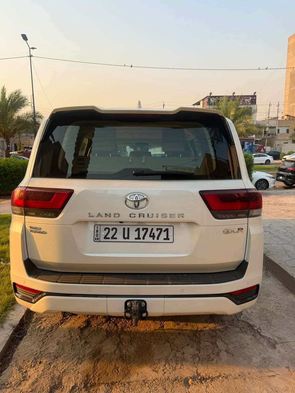 لاندكروز ساز تون تيربو موديل 2025 GXR
مغلفه bbfرقم اربيل سياره ماشيه 22 الف كيلو جديده مكفوله من كلشي على وضع الشركة للعلم تون تيربو سياره 
العنوان المنصور الداودي ***********
