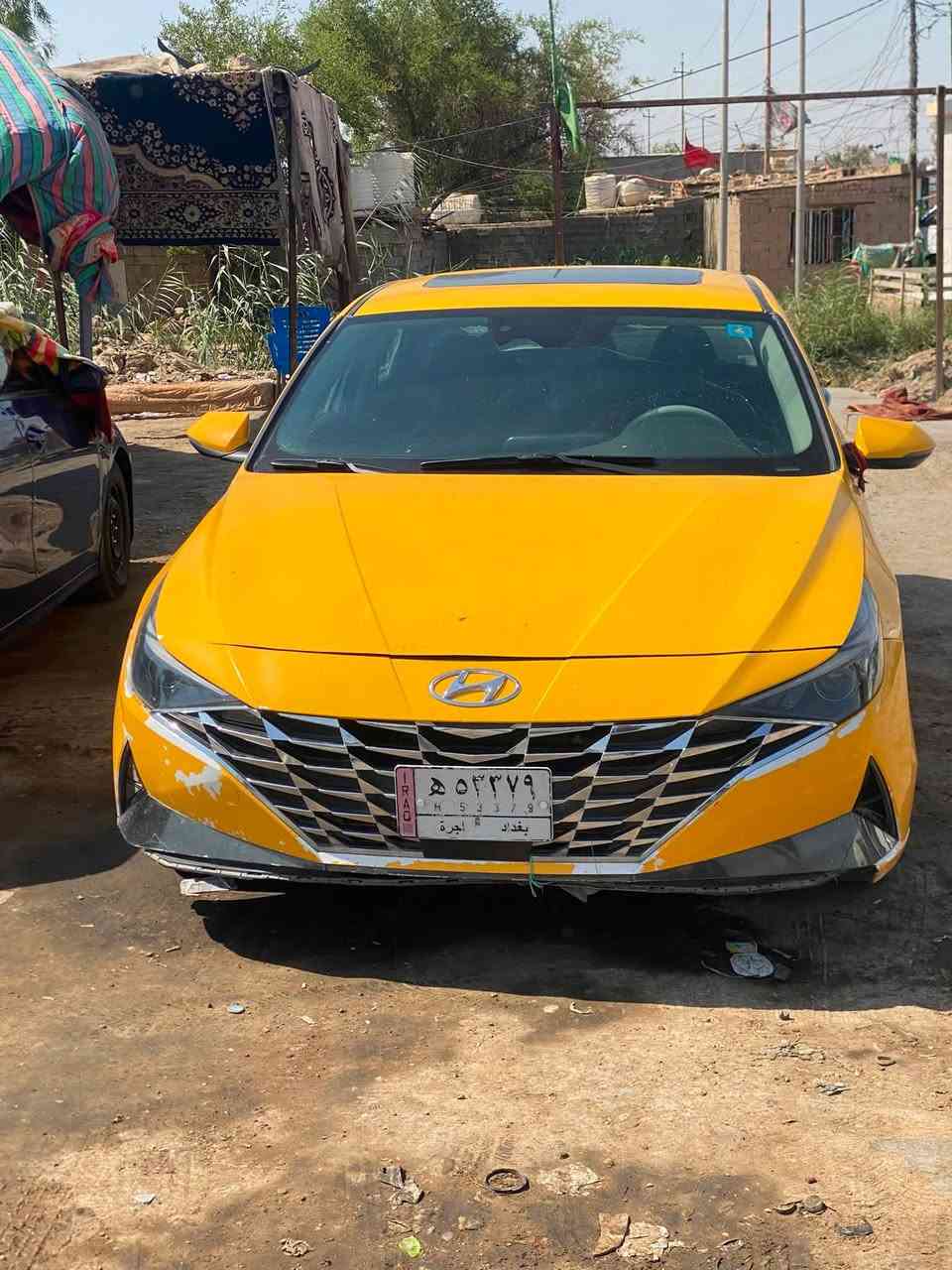سلام عليكم سياره النترا موديل 21 بيه حادث جامغ وبنيد ودعاميه مكسوره عندي هسه حالين قبق جنطه بيه طخه بسيطه 122
