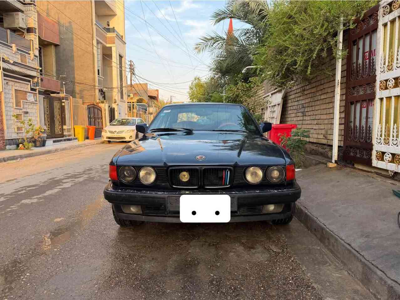 بي ام 740 • موديل ٩٢ • رقم واسط
