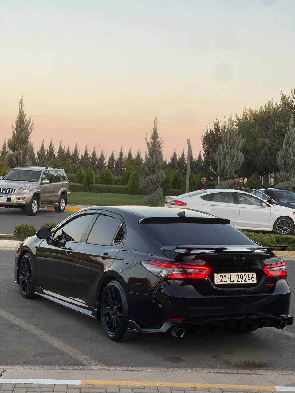 🚘 Toyota Camry TRD 2024

🔥 فول مواصفات TRD

• 6 سلندر V6
• تەنها 18 هەزار میل ڕۆشتووە
• 3 مۆدی لێخوڕین: Normal / Sport / Eco
• سەمیە
• راداری پێش و دواوە + ئاوێنەی هەیە
• کوشنەکان جلد
• بریک بە سەمیە
• Auto Hold
• شاشەی گەورە
• بێلاد سپۆرت
• بالی سەرسندوق و دووستی بێلاد
• 2 پارچە بۆیاخ
• وەک سفر وایە، سەیارەکە زۆر پاک و خاوێنە
• پێش و دواوە کەپسی هەیە
• کتێبی جامی ڕەشی هەیە

💰 نرخ: 218$ — مەجال هەیە

📍 شوێن: سلێمانی
📞 ***********
_______________________________________

🚘 Toyota Camry TRD 2024

🔥 فول مواصفات TRD

• 6 سلندر V6
• ماشية فقط 18 ألف ميل
• 3 أنظمة قيادة: Normal / Sport / Eco
• بصمة
• رادار أمامي وخلفي + مرايات
• مقاعد جلد
• بريك كهربائي
• Auto Hold
• شاشة كبيرة
• بدلات سبورت
• سبويلر خلفي + دبلات بدلات
• صبغ قطعتين
• السيارة نظيفة جداً وكأنها صفر
• كفصات أمامية وخلفية
• دفتر جام أسود موجود

💰 السعر: 218$ قابل للتفاوض

📍 الموقع: السليمانية
📞 *********** السليمانية, العراق

