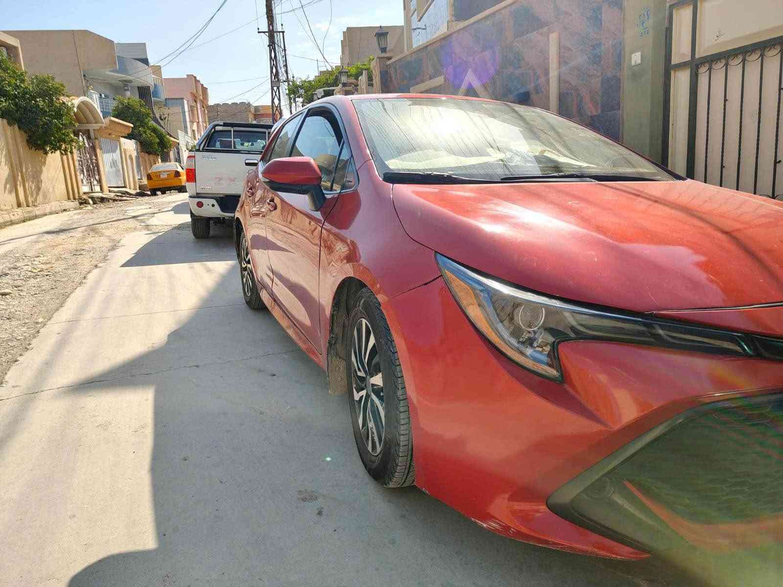 كورلا هاشباك موديل 2019
فئة SE
ماشية 85
سياره رقم نينوى الجديد باسمنه 
كابون بانزين بيها 
فول مواصفات 
رادار امامي نقطة عمياء 
هندبريك بصمة
 تدفئة كشنات تشغل بصمة
مصبوغة حزام بدون حادث
ايرباك سليم
شواصي شرط
محرك شرط 
كير شرط 
طخم تايات جديد 
سنوية لحد 2027 
رقم نينوى انكليزي الصور قبل تبديل الرقم
السعر 100 
الارقام ...*********** موصل, نينوى
