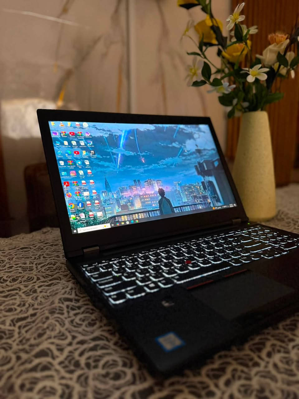 💻 Lenovo ThinkPad P50 Workstation للبيع
المواصفات:

* 🔹 الموديل: Lenovo ThinkPad P50
* 🔹 المعالج: Intel Core i7-6820HQ — الجيل السادس
* 🔹 المعالج: 4 أنوية / 8 خيوط معالجة
* 🔹 كرت الشاشة: NVIDIA Quadro M2000M — 4GB
* 🔹 كرت شاشة مدمج: Intel HD Graphics 530
* 🔹 الرام: 16GB RAM
* 🔹 التخزين: 512GB SSD — SK hynix SC401 SATA
* 🔹 الشاشة: 15.6 بوصة 4K UHD بدقة 3840×2160
* 🔹 نظام التشغيل: Windows 10 Pro 64-bit
* 🔹 DirectX: 12
* 🔹 الفئة: Workstation احترافي

🎯 مناسب لـ:

AutoCAD • البرامج الهندسية • التصميم • الدراسة • البرمجة • الاستخدام المكتبي واليومي

📦 الملحقات: شاحن اصلي و ماوس لاسلكي اصلي
 
السعر : 449 الف وبي مجال 
***********
