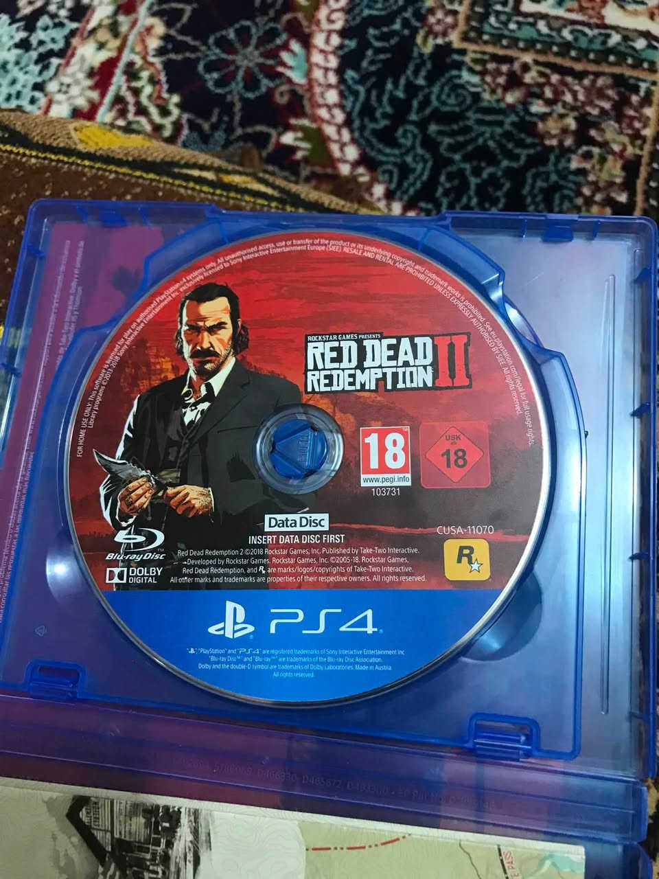 نظافة ١٠٠%
ولا شخط بيهن أسعار ثابتة 
ReddedRedemption 2  الف(٢٥)
قرصين قرص داتا دسك وقرص داتا بلي 
God of war 4 
ولا شخط حاله حال الجديد (١٥) الف
Gta5 (١٠)
كلش نظيف بس الصورة ماكو 
مكاني بغداد 
***********
