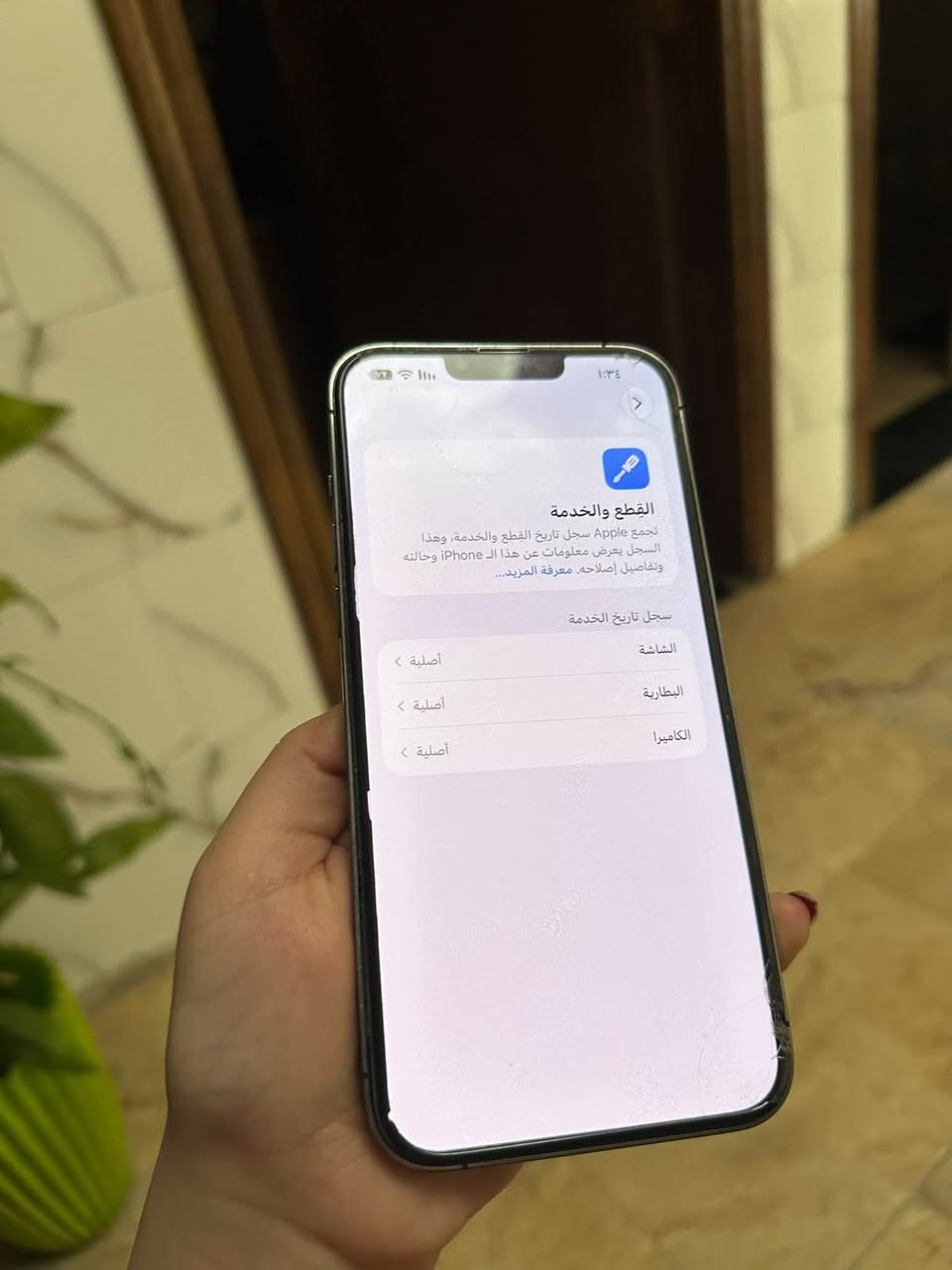 آيفون ١٣ برو ماكس • ١٢٨ جيجا • بطارية ٨٦٪