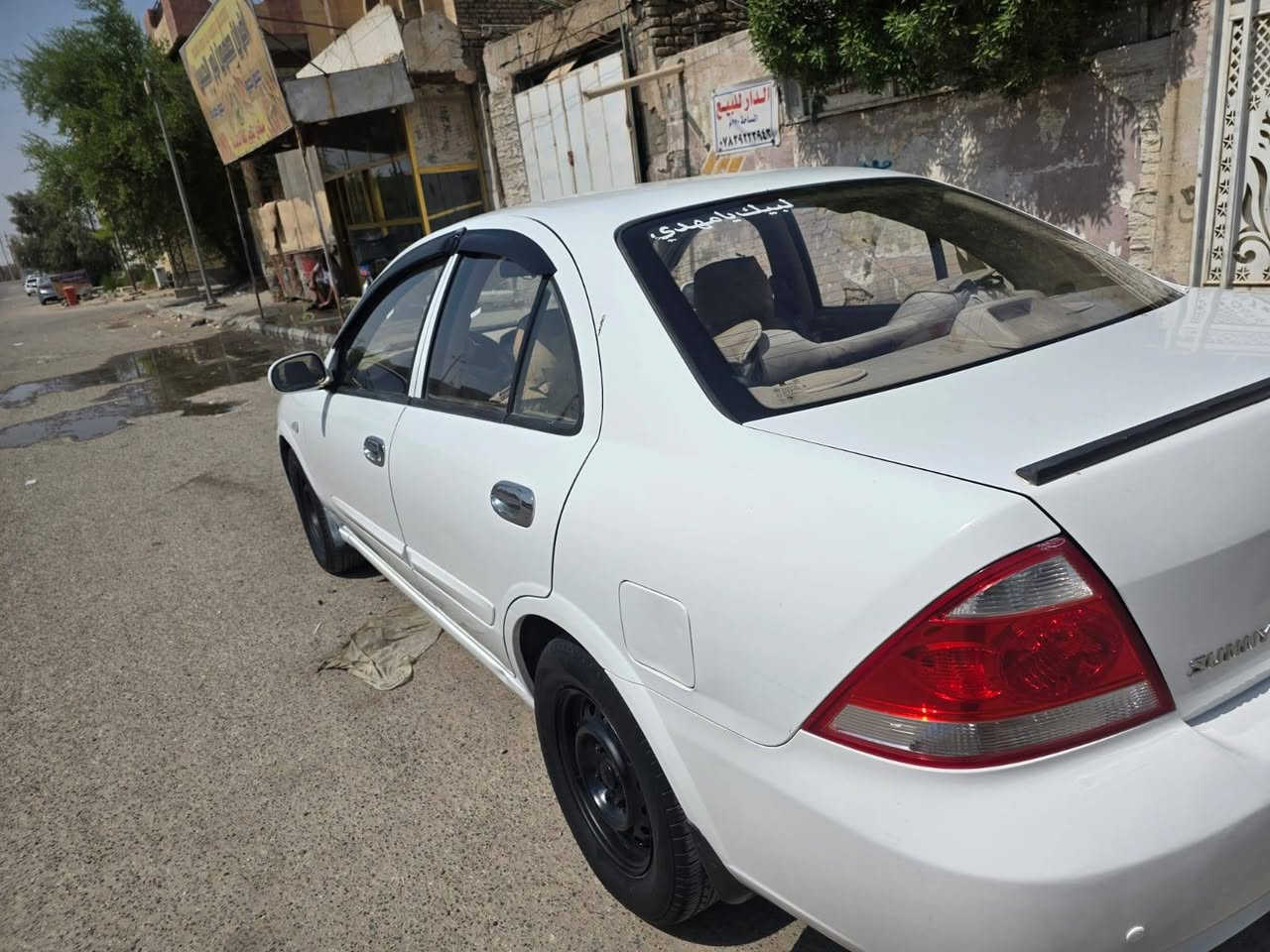 سلام عليكم نيسان سني ٢٠١٢ ياباني رقم انكليزي باسمي مكينه كير حداديه شرط تخم تاير كهربائيات كلها شغاله سياره جاهزه مكفوله من ضربه وتبديل صبق بارد كد شبر بيها سعر ٩٠ مكاني ناصريه مركز ***********
