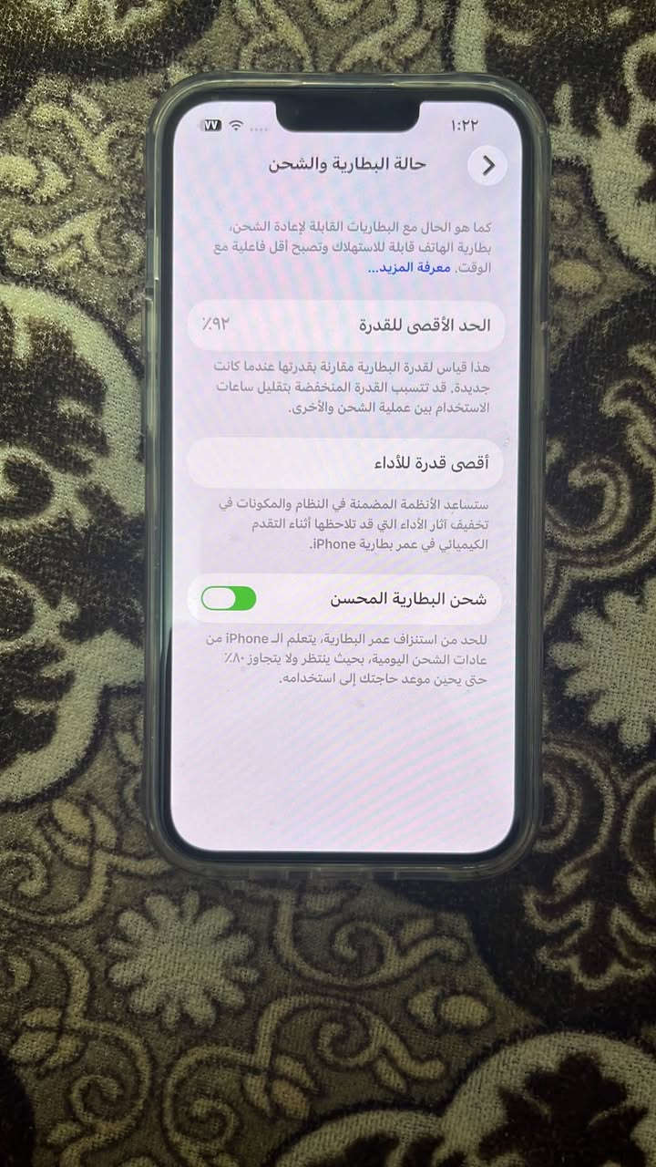 آيفون ١٣ • ١٢٨ غ.ب. • مفتوح الشريحة