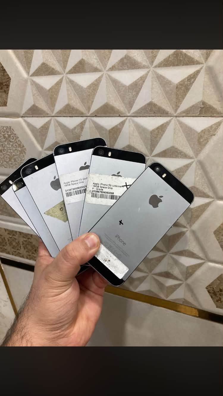 ايفون 5s • واي فاي بس • بصمه شغالة