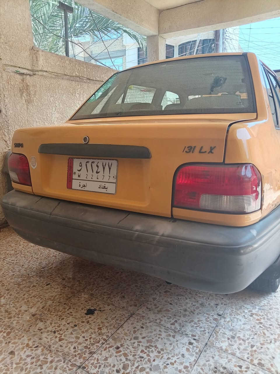 سايبا مديل ١٤ سيارة مكفوله من الضربه وصبغ وتبديل كير مكينه كفالة تبريد ثلج سبير ما نازل سيارة لك بس تكحيل بل جاملغ الخلفي السعر ٣٨ للاستفسار ***********
