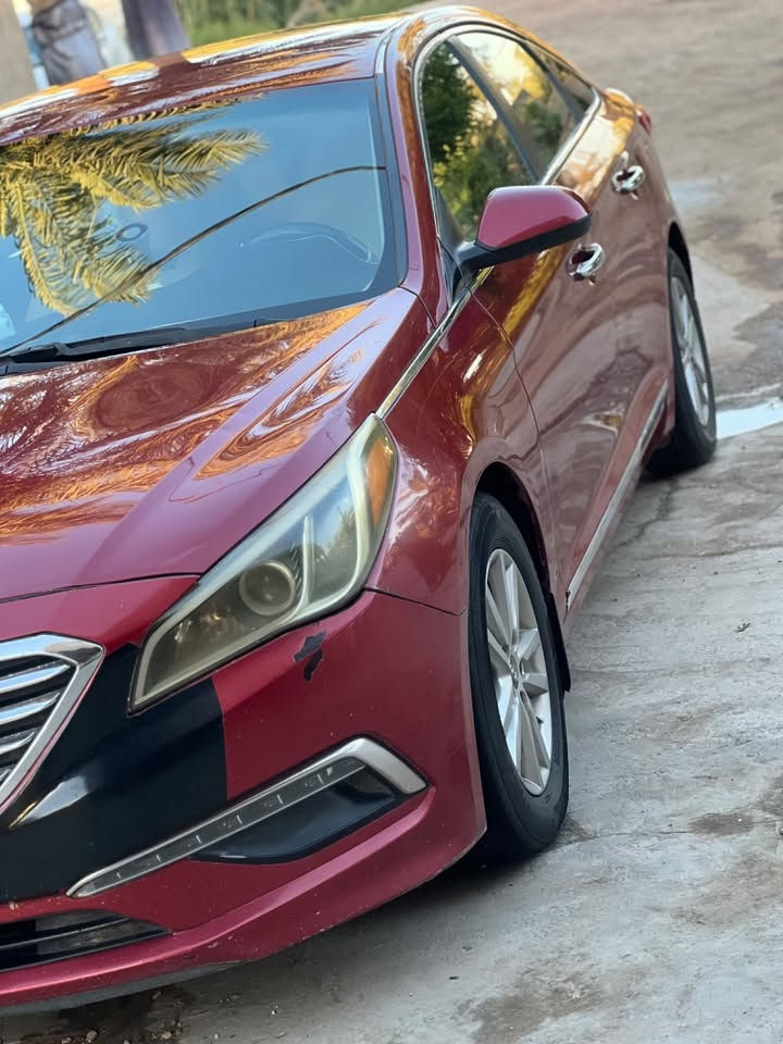السلام عليكم سوناتا امريكي موديل 15 محرك 2400  محرك وكير وحدادية كفاله 3 انضمة قيادة تبريد ثلج لايت زنون سيارة جاهزة على اخر حباية رقم بابل سنوية جديده بسمي بيها 3 قطع صبغ فقط السعر 97 وبيها مجال ***********مكاني بابل القاسم
