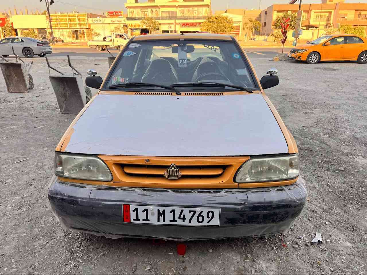 موديل 14 مشروع وطني وكاله تحويل
السعر 24 رقم انكليزي رقم بغداد
السياره بكركوك *********** دفتر بنزين كركوك, العراق
