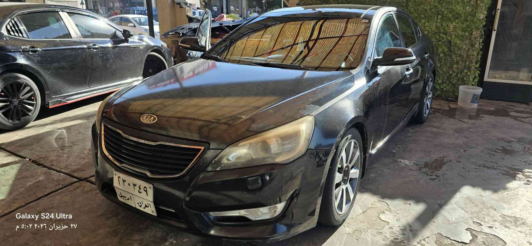⭕️سعر 95 ورقه وقابل لتفاوض ⭕️
صبغ قطعتين 
للبيع كيا كادينزا موديل 2012، نسخة خليجي، فل مواصفات، بمحرك 6 سلندر يجمع بين القوة والاعتمادية والراحة.
المواصفات: ✔️ فل مواصفات
✔️ محرك 6 سلندر
✔️ قير أوتوماتيك
✔️ بصمة تشغيل ودخول ذكي
✔️ فتحة سقف بانوراما
✔️ جلد وكالة
✔️ كاميرا خلفية
✔️ حساسات خلفية
✔️ مثبت سرعة
✔️ تدفئة للمقاعد (حسب التجهيز)
للستفسار *********** غير متواجد على الفيس

نص مكتوب في الصور:
- Galaxy S24 Ultra
- ٢٧ حزيران ٢٠٢٦، ٥:٠٢ م
- ٢٧ حزيران ٢٠٢٦ ٥:٠٢ م
- ٢٧ حزيران ٢٠٢٦ ٥:٠٣ م