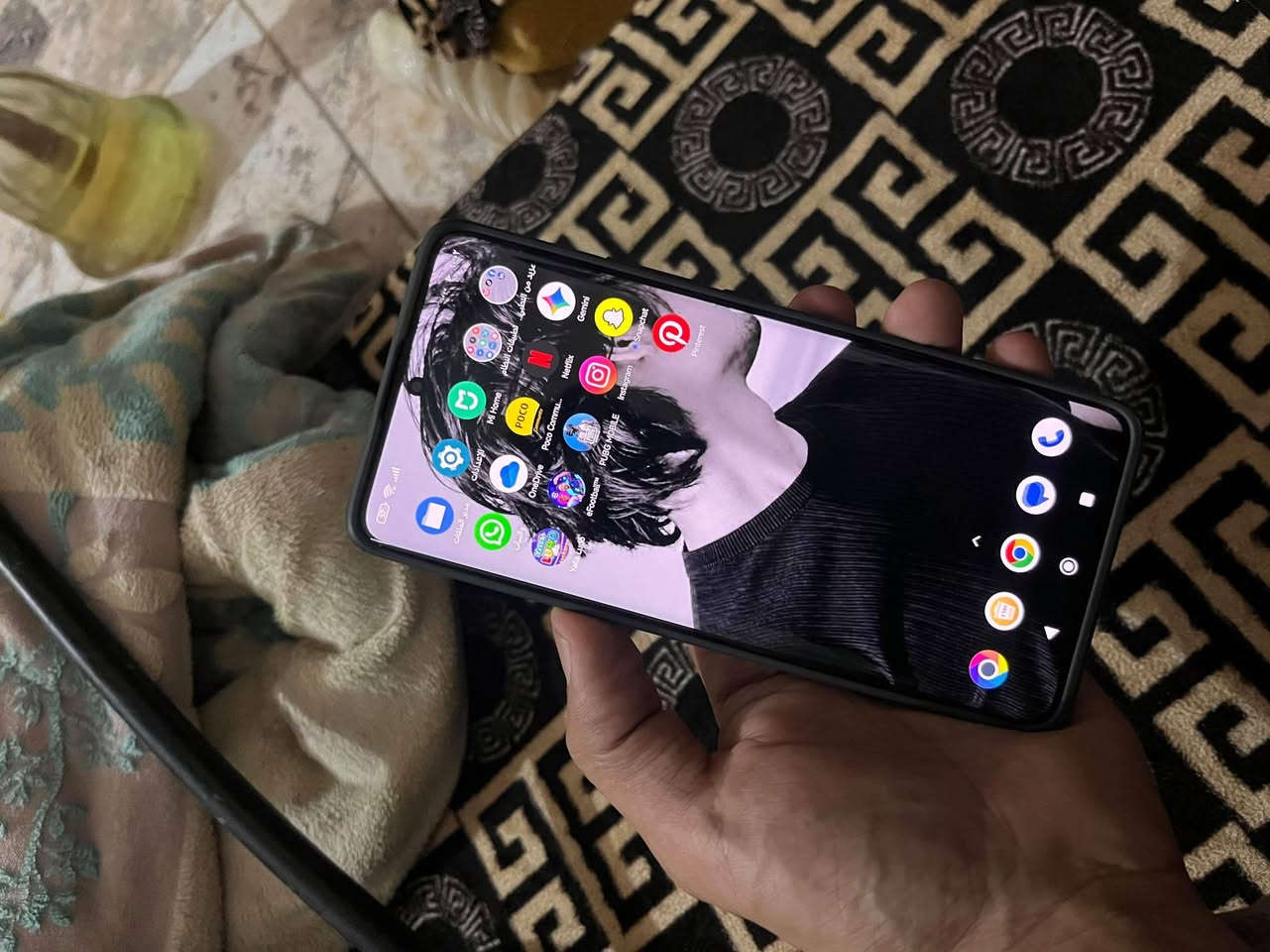 السلام عليكم
بوكو x7 للبيع جديد مستعمل يوم واحد 📱
ذاكره 512 ✅
رام 12 ✅
ظهر جلد طبيعي ✅
شاشه منحنيه 120 هرتز ✅
جهاز ضمان سنه ونص 🔴
السعر 450 وبيه مجال للطيبين ⚪
رقم الهاتف /***********
