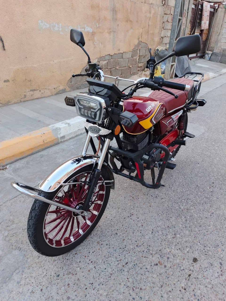 دراجه للبيع موديل 26 سبي اف ضاغطة وزنجيل كفاله عامه السعر مليون 150 بي مجال ***********
