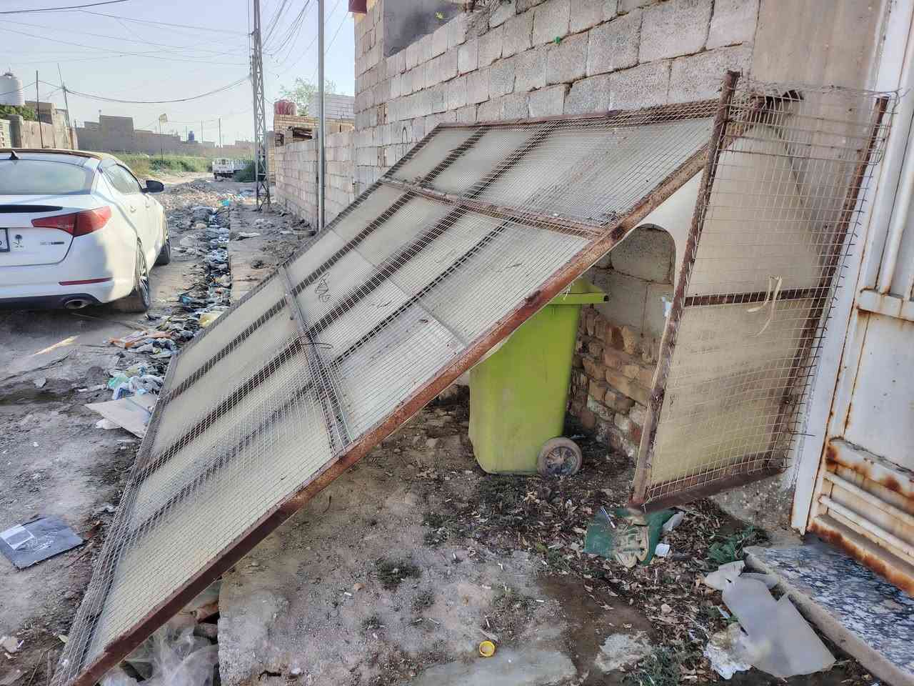 للبيع صفحه مال محل مال وجهيات اقفاصه كلشي ترهم حديد ثقيل وجهه سيم ارسي وضهرها كاربون
للبيع بسعر مناسب الشراي فقط يراسل
مكان الناصريه قضاء الشطرة الحولي ***********
