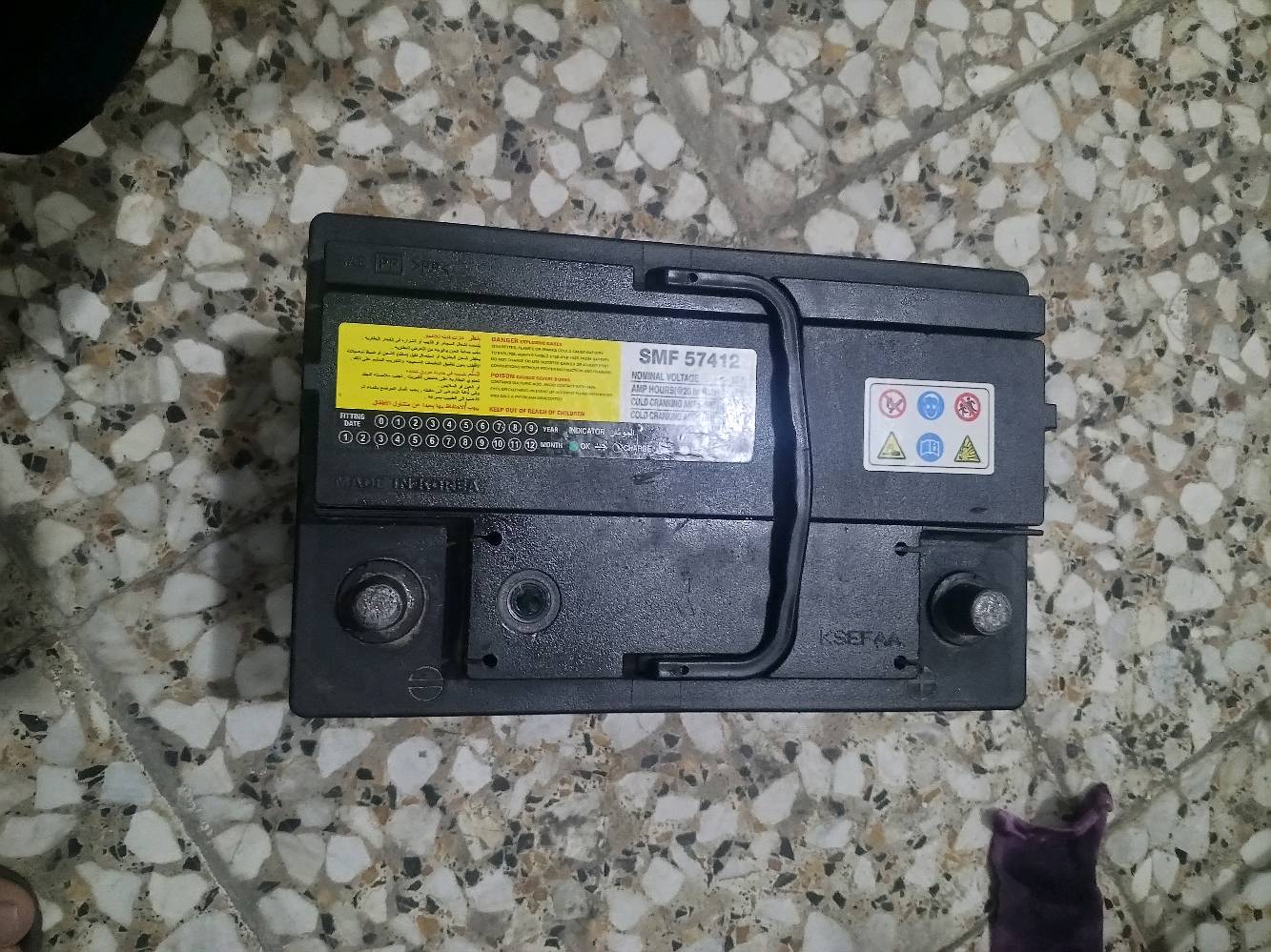 ‏‪***********‬‏باتري جديد عوزه شحن سعر 30 بي مجال نجف حي ميسان