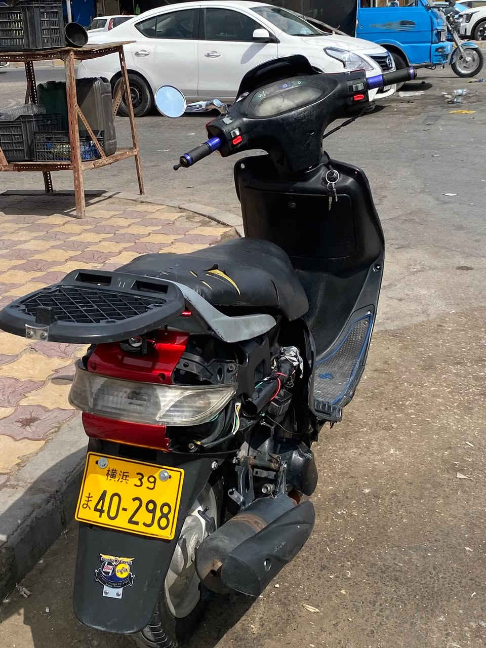 فراشه فحل للبيع أو للمراوس باربعه كير سكنر دراجه مامفتوحه سعر دراجه 400 وبيها مجال لو مراوس باربعه كير سكنر مكاني نجف حي الغري ‭***********‬
