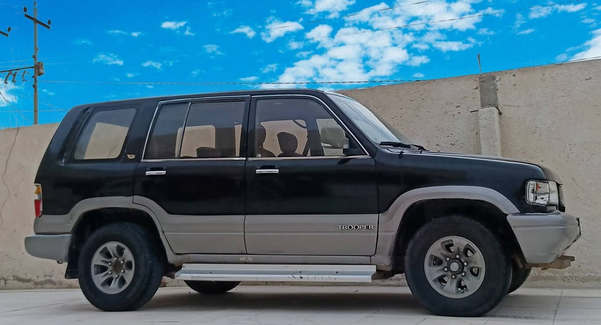 ايسوزو تروبر • محرك جديد • تايرات حداديه