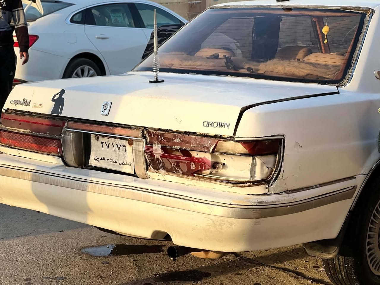 سلام وعليكم هارتوب كير محرك شرط رقم فحص صدر نص عمر تايرات جدد سيارة جاهزة تشغل وتمشي السعر 22 وبيهة مجال ***********
