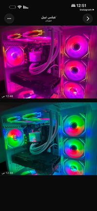 بي سي للبيع : CPU : Rayzen 7700  GPU : RX 7800XT 16GB  RAM : 32GB  16×...