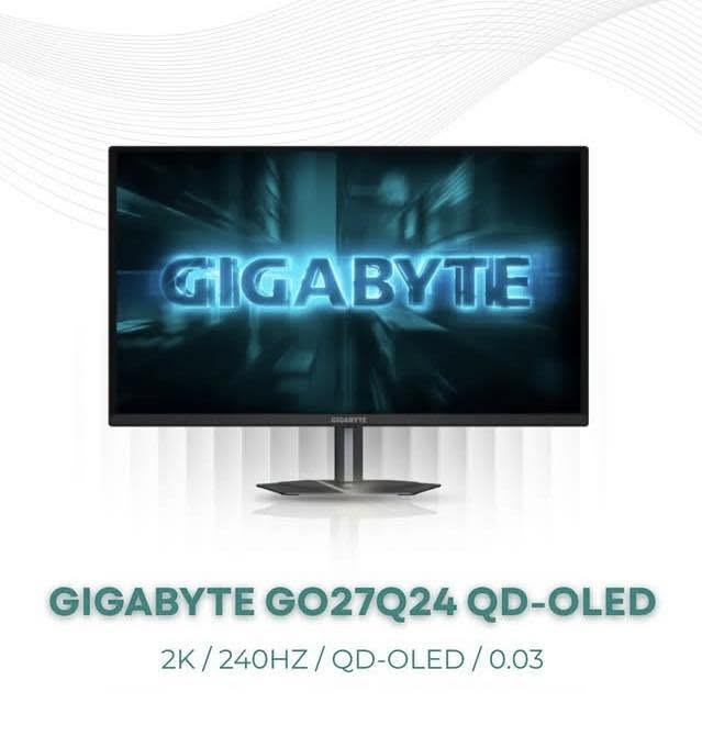 شاشات 👈✅ Gigabyte Oled 

✨ جودة OLED مذهلة
⚡ معدل تحديث عالٍ وحركة سلسة
🎯 استجابة شبه فورية لتجربة لعب احترافية
 ✅ضمان مدة سنة 

📍 متوفرة الآن لدى سايبر
راسلنا لمعرفة الأسعار وأحدث الموديلات.

للاستفسار يرجى مراسلة الصفحة او الاتصال على الارقام التالية ***********
زورونا على الموقع الالكتروني  داخل البايوو
