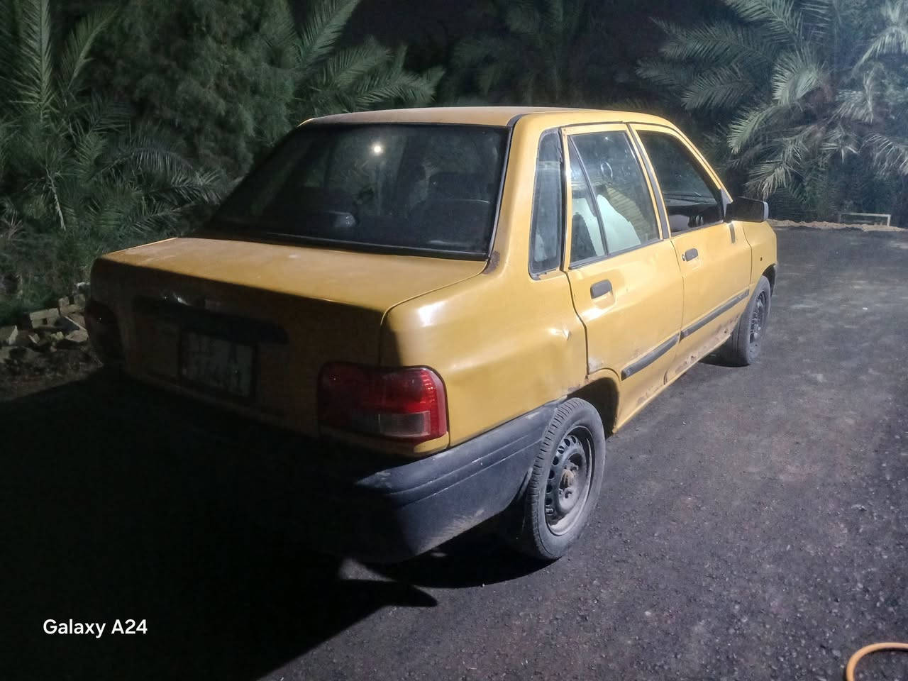 سايبه للبيع موديل 2012 رقم ميسان نكليزي بسمي تحويل ثاني يوم تبريد ثلج السعر 19 وبيه مجال بسيط ***********

نص مكتوب في الصور:
- Galaxy A24