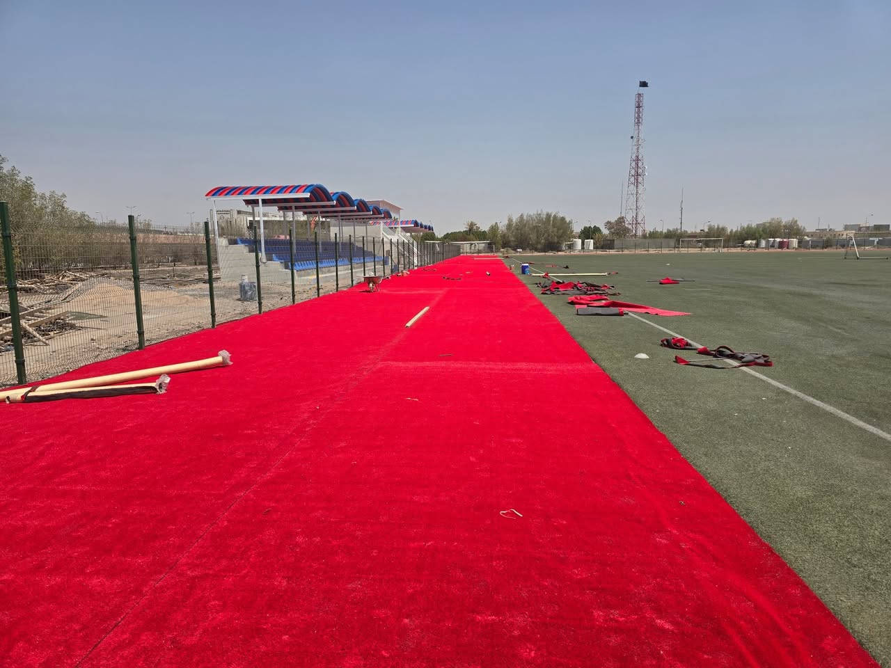 🏟️ شركة قبس الضياء للملاعب والعشب الصناعي

⚽ لأن مشروعك يستحق أن يبدأ بالشركة المناسبة…

هل تخطط لإنشاء ملعب كرة قدم أو ملعب رياضي يحقق لك عائداً استثمارياً حقيقياً؟

مع شركة قبس الضياء نحول فكرتك إلى مشروع متكامل، بدايةً من التصميم وحتى التسليم، وفق أعلى المعايير الهندسية وباستخدام أفضل الخامات العالمية.

لماذا يختارنا عملاؤنا؟

✅ أكثر من 15 عاماً من الخبرة في تنفيذ الملاعب الرياضية.
✅ عشب صناعي بألياف هولندية عالية الجودة.
✅ ضمان حقيقي لمدة 5 سنوات.
✅ تنفيذ احترافي بأحدث المعدات.
✅ مشاريع ناجحة في مختلف محافظات العراق.
✅ الالتزام بالجودة، الدقة، ومواعيد التسليم.

🏟️ لا ننشئ ملاعب فقط… بل نبني مشاريع تدوم لسنوات.

🎁 لفترة محدودة
راسلنا الآن لتحصل على:

✔️ استشارة مجانية.
✔️ عرض سعر مجاني.
✔️ ترشيح أفضل نوع عشب يناسب ميزانيتك.
✔️ خطة تنفيذ تناسب مساحة مشروعك.

📍 فروعنا:
📌 بغداد – الكرادة – شارع 62
📌 واسط – الكوت
📌 البصرة – شارع الوفود

📞 اتصل أو راسلنا عبر واتساب:

***********

***********

***********

📩 أرسل كلمة (ملعب) في الرسائل الآن، وسنرسل لك الأسعار، المواصفات، وأعمالنا المنفذة مجاناً.

قبس الضياء… حيث تبدأ الملاعب الاحترافية. ⚽🇮🇶
