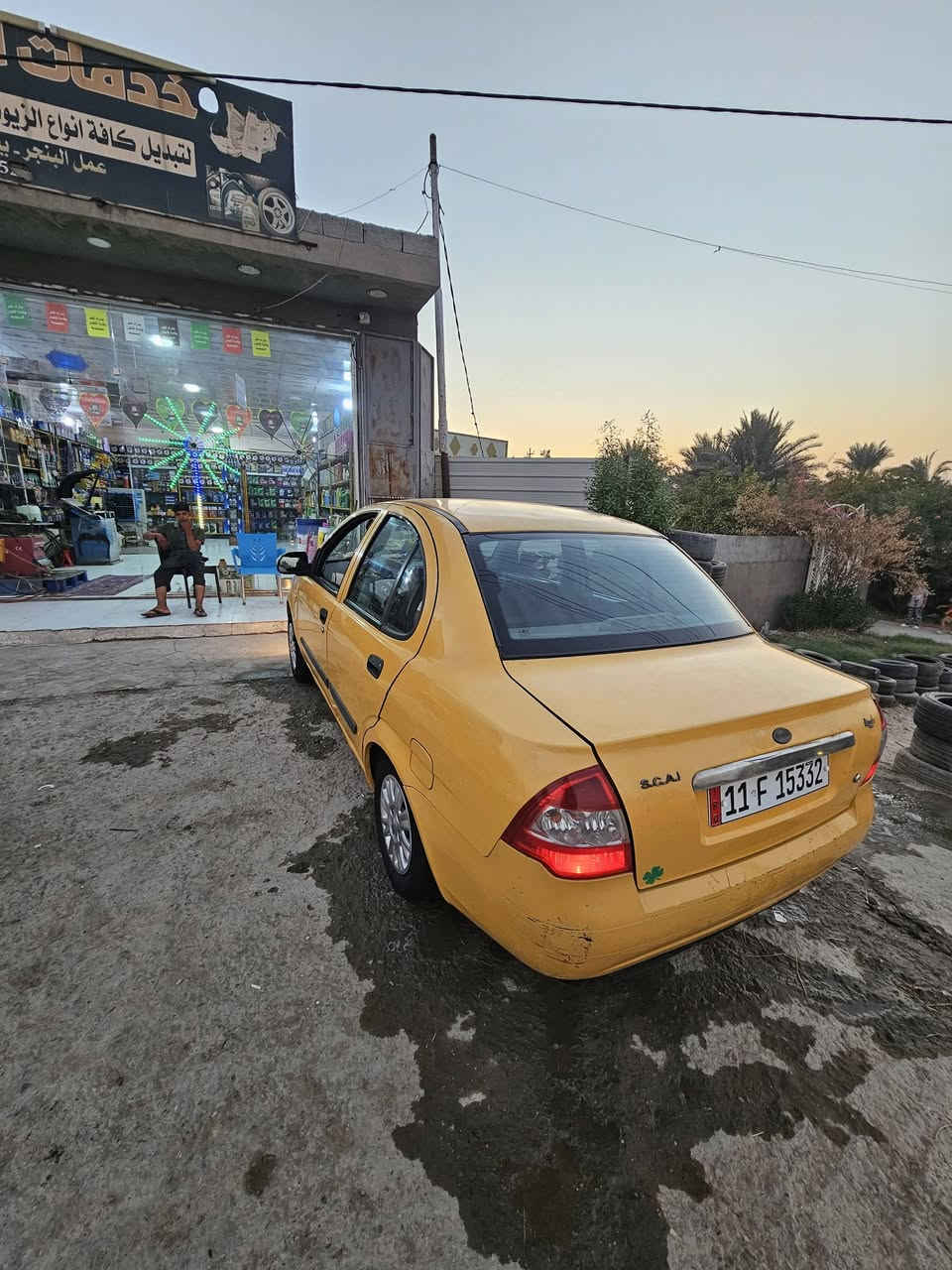 طيبه 2015مكفوله
فقط جاملغ امامي بدل والقديم عدي بي بارد شيويه 
مكينه مكفوله كير مكفول تبريد ثلج 
تخم تاير حداديه جديده رقم نكليزي مصفره من كلشي 
للبيع 30وبيه مجال 
مكاني كربلاء طوريج 
***********
