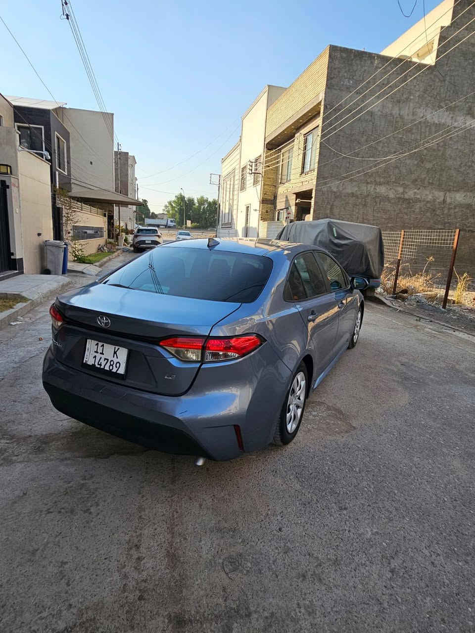 سلام عليكم 
***********
موديل 2024 سعر 149
كورلا وارد امريكي صبغ فقط  بل صندوك باقي مكفول مواصفات شاشا وكامره تحكم ستيرن هندبريك بصمه رادار امامي وخلفي نضام تزحلق مكان سياره بغداد دوره
