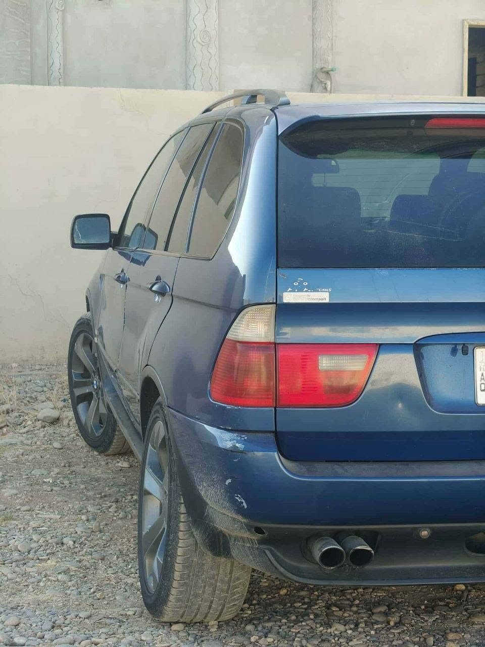 سياره  BMW X5
موديل 2003 
رقم سياره كركوك مشروع وطني شرط الوكاله او التحويل مع صاحب السياره 
بدون ضرر شويه تقحيل بالسقف والبونيد 
 محرك كايم 
حجم المحرك 44 
8سلندر 
مكان السياره موصل برطله 
للاستفسار ***********
الخاص مفتوح
