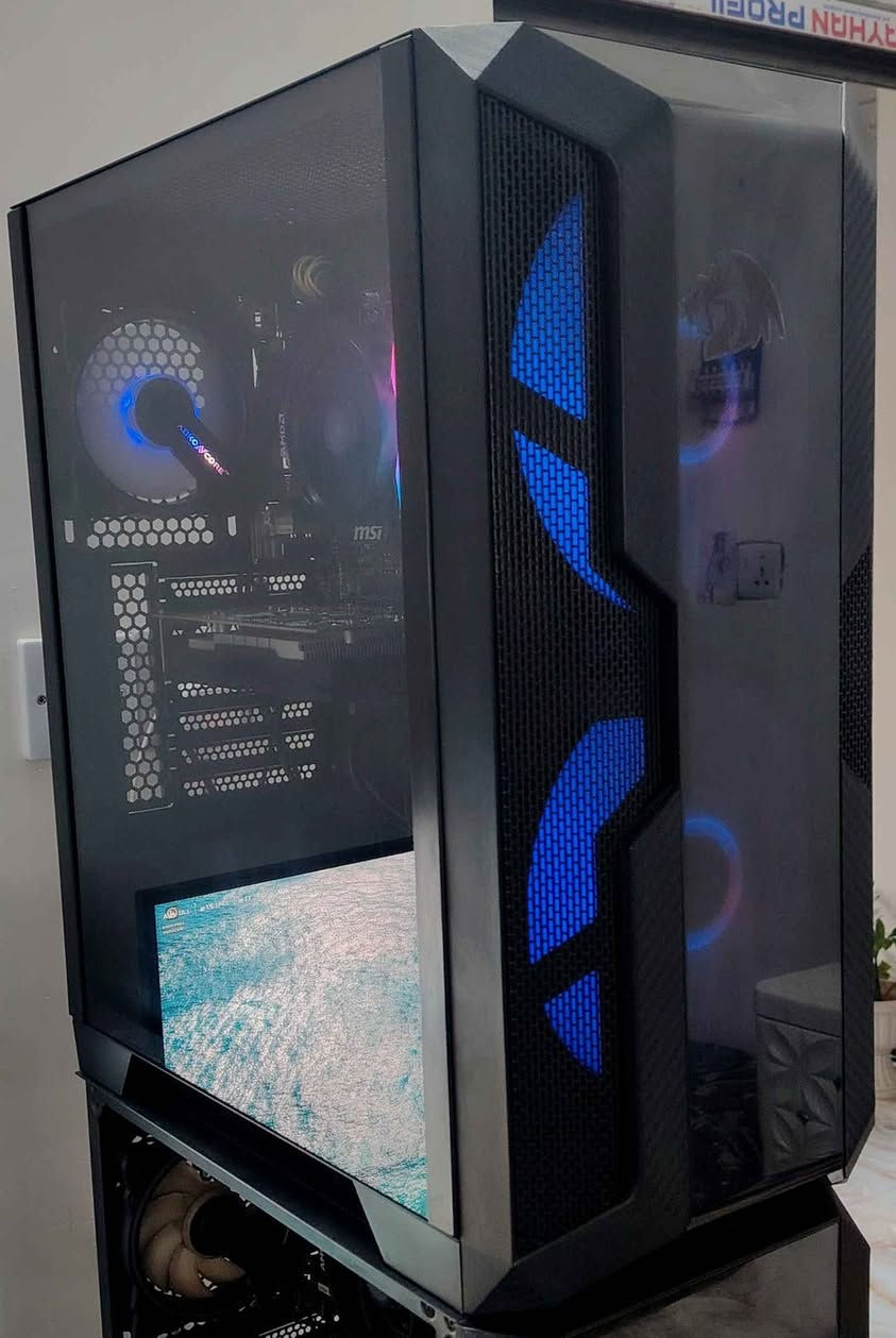 تحيه طيبه للجميع 
متوفر تجميعة كيمنك للبيع كيس فقط 
السعر 450 الف

CPU R5 3500 6CORE 6 THERADS 
COOLER CPU AMD STOCK 
M. B B450M PRO M. 2 MAX
RAM 8X2 16GB DDR4 3200MHZ TFORSE 
GPU GTX 1050TI 4GB INO3D 
CASE ABKOA VCORE GEMING RGB
POWER 650 W PLUS 80 THERMALTAKE 
SSD 512 GB 

مكاني موصل توصيل موجود 
للتواصل *********** واتسب موصل, نينوى
