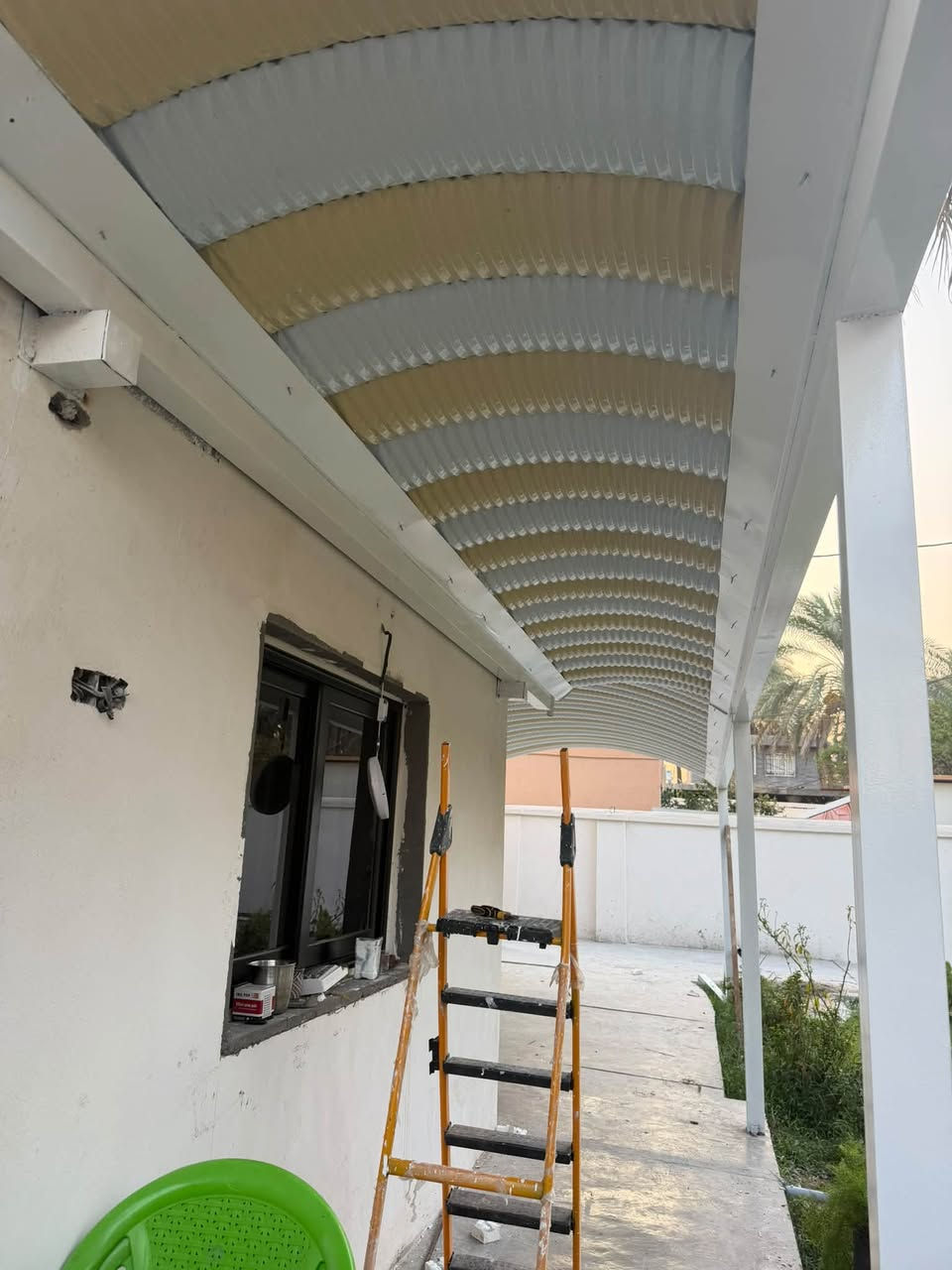جانب من عملنا في الراشديه تم انجاز السقيفه ونشكر كادر شركه دجله  ومن ألله التوفيق سعر المتر (23)🥰
***********
***********
