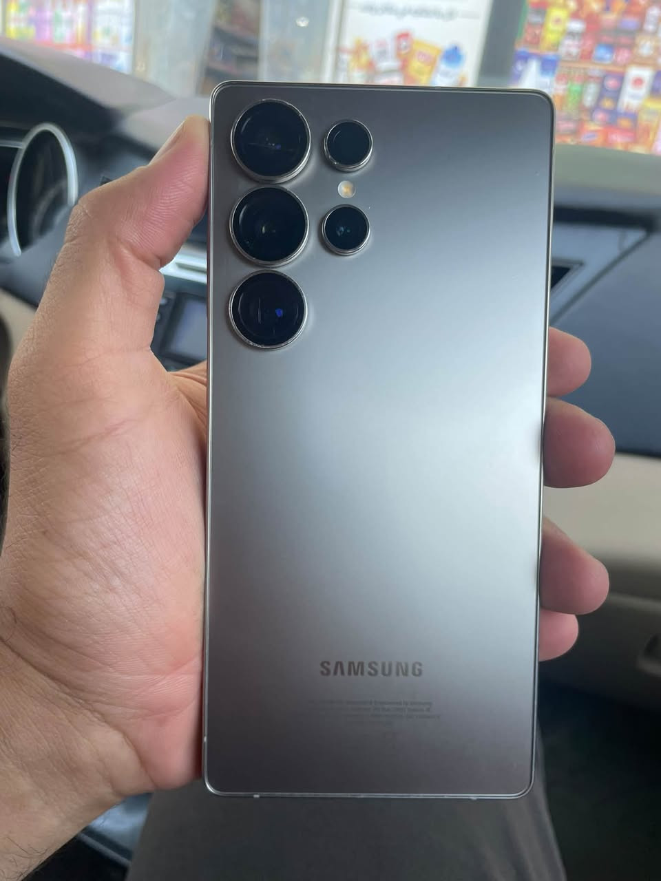 s25ultra
256GB
لو مميز 
جهاز وتر بروف 
فقط هذا الفطر واضح بالعدسه ابد ممثر بالتصوير

وقم الهاتف ***********سيد عبدالله الموسوي
