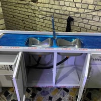 كاونتر • ١٩٠سم • مكان للحوض