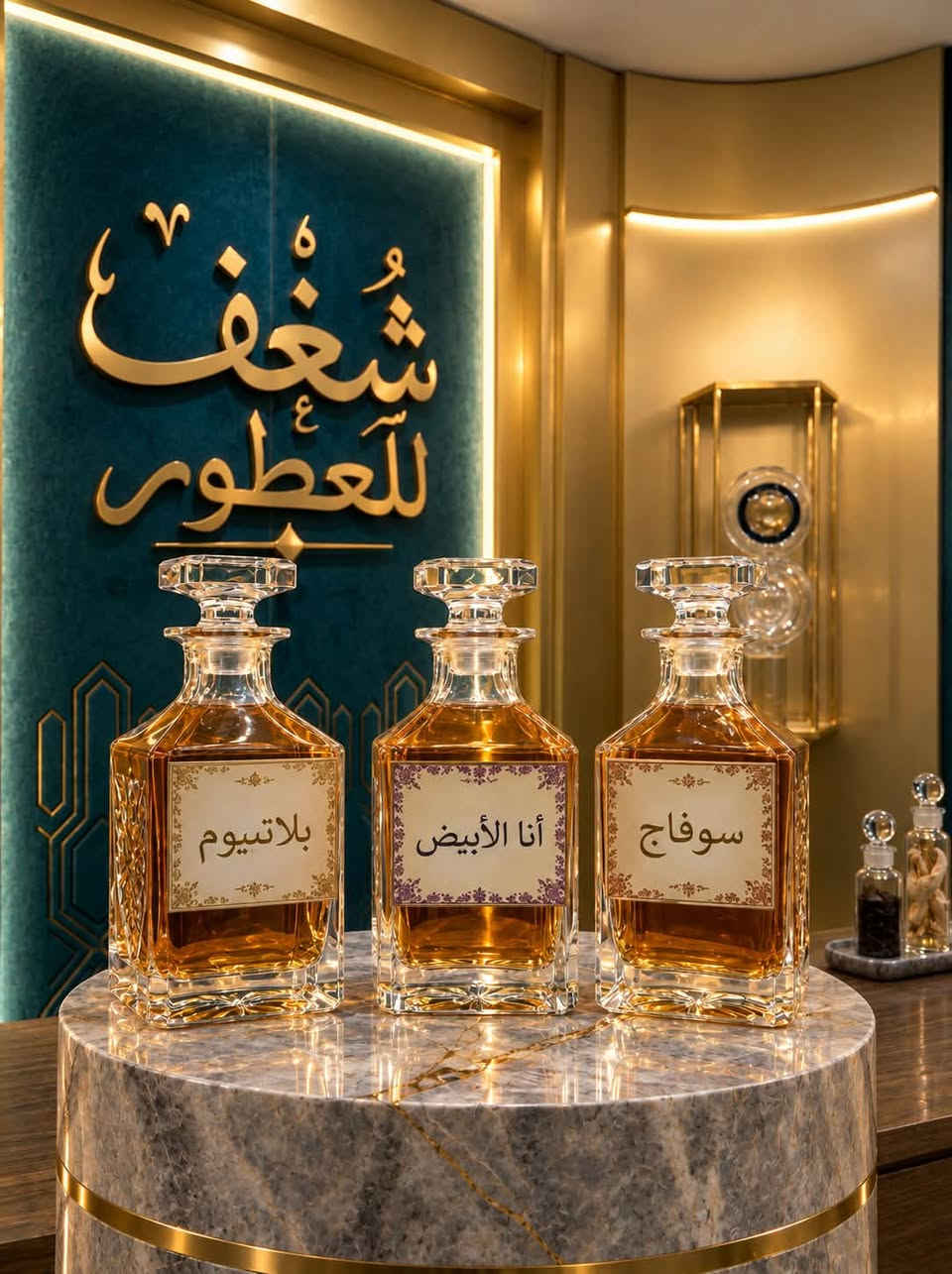 عطور زيتية • شغف للعطور • توصيل